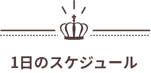 トリミングのスケジュール